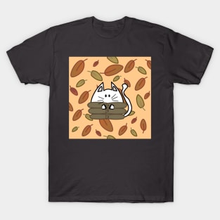 down jacket cat T-Shirt